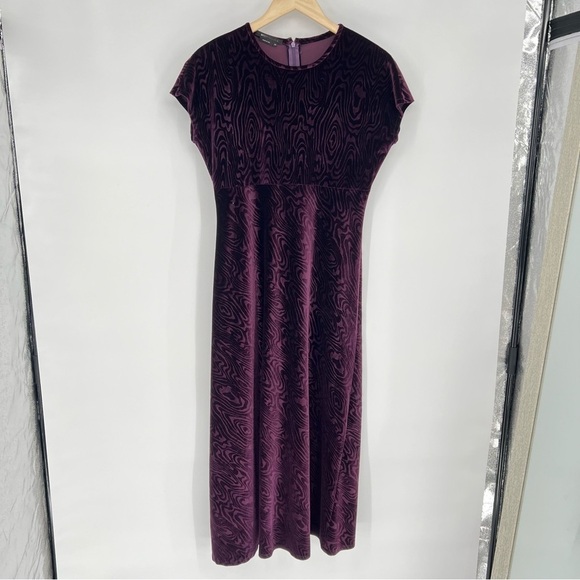 BCBG MaxAzria Velvet midi Maxi A Line Y2K‎ Dress - Picture 14 of 14